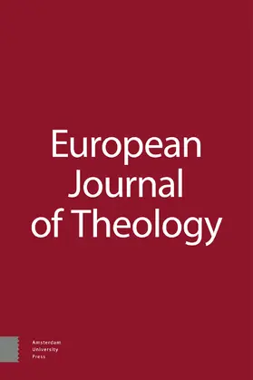  European Journal of Theology | Zeitschrift |  Sack Fachmedien