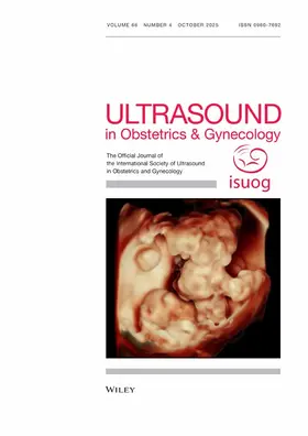  Ultrasound in Obstetrics & Gynecology | Zeitschrift |  Sack Fachmedien