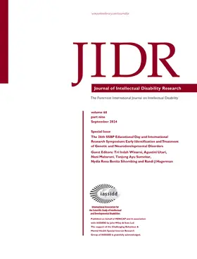  Journal of Intellectual Disability Research | Zeitschrift |  Sack Fachmedien