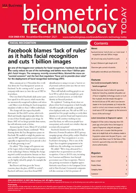 Editor: Tim Ring |  Biometric Technology Today | Zeitschrift |  Sack Fachmedien