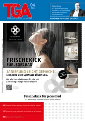  TGA Technische Gebäude-Ausrüstung | Zeitschrift |  Sack Fachmedien