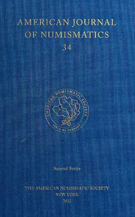 American Journal of Numismatics | Brepols | Zeitschrift | sack.de