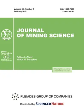 Journal of Mining Science | Pleiades Publishing | Zeitschrift | sack.de
