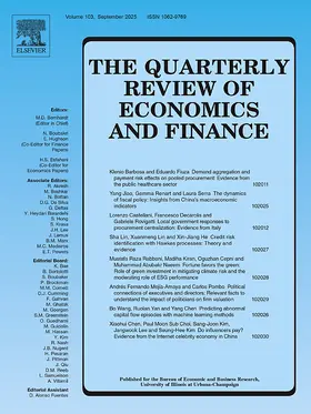  The Quarterly Review of Economics and Finance | Zeitschrift |  Sack Fachmedien