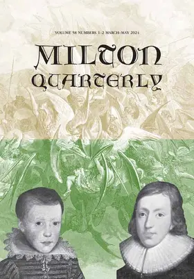 Milton Quarterly | John Wiley & Sons | Zeitschrift | sack.de