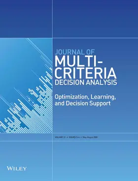 Journal of Multi-Criteria Decision Analysis | John Wiley & Sons | Zeitschrift | sack.de