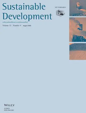  Sustainable Development | Zeitschrift |  Sack Fachmedien