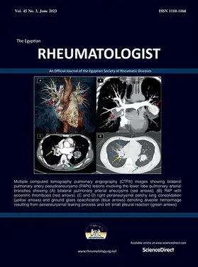  The Egyptian Rheumatologist | Zeitschrift |  Sack Fachmedien