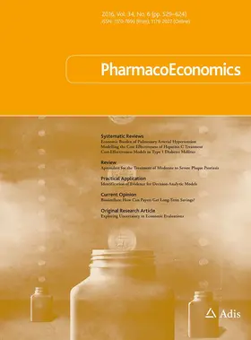  PharmacoEconomics | Zeitschrift |  Sack Fachmedien