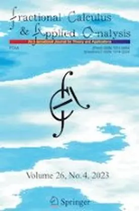Fractional Calculus and Applied Analysis | Springer | Zeitschrift | sack.de