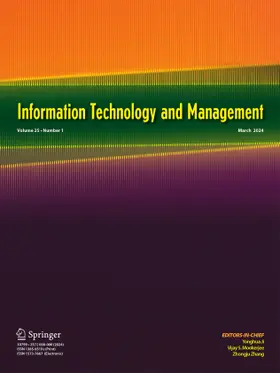 Editors-in-Chief: R.A. Patterson / E. Rolland |  Information Technology and Management | Zeitschrift |  Sack Fachmedien