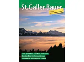  St.Galler Bauer | Zeitschrift |  Sack Fachmedien