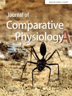 Editor-in-Chief: Friedrich G. Barth |  Journal of Comparative Physiology A | Zeitschrift |  Sack Fachmedien