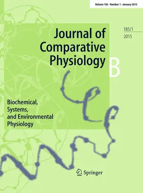 Editor-in-Chief: Gerhard Heldmaier |  Journal of Comparative Physiology B | Zeitschrift |  Sack Fachmedien