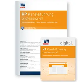 IWW Institut für Wissen in der Wirtschaft GmbH & Co. KG |  KP Kanzleiführung professionell | Zeitschrift |  Sack Fachmedien