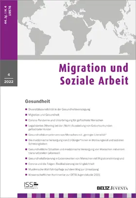 Institut für Sozialarbeit und Sozialpädagogik e.V (ISS e.V.) |  Migration und Soziale Arbeit | Zeitschrift |  Sack Fachmedien