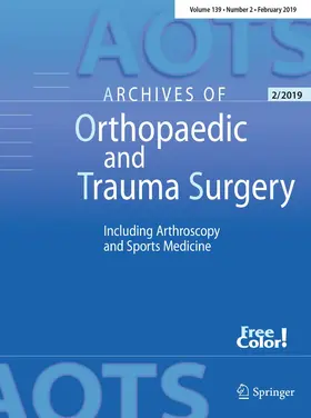  Archives of Orthopaedic and Trauma Surgery | Zeitschrift |  Sack Fachmedien