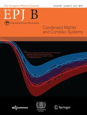 The European Physical Journal B | Springer | Zeitschrift | sack.de