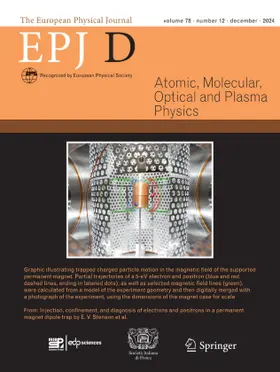  The European Physical Journal D | Zeitschrift |  Sack Fachmedien