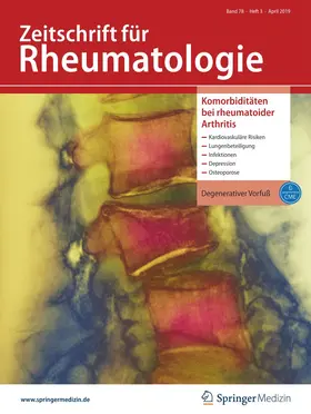  Zeitschrift für Rheumatologie | Zeitschrift |  Sack Fachmedien