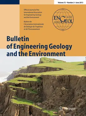 Co-Editor-in-Chief: M.G. Culshaw / L. Wong |  Bulletin of Engineering Geology and the Environment | Zeitschrift |  Sack Fachmedien