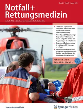 Notfall + Rettungsmedizin | SpringerMedizin | Zeitschrift | sack.de