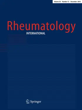  Rheumatology International | Zeitschrift |  Sack Fachmedien