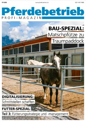  Pferdebetrieb | Zeitschrift |  Sack Fachmedien