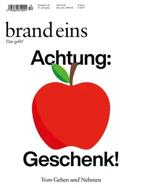  brand eins | Zeitschrift |  Sack Fachmedien