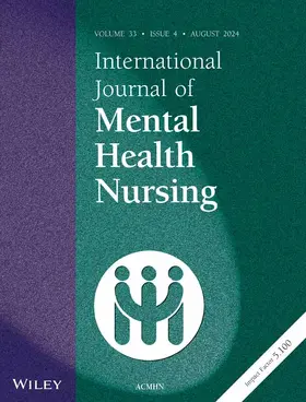  International Journal of Mental Health Nursing | Zeitschrift |  Sack Fachmedien