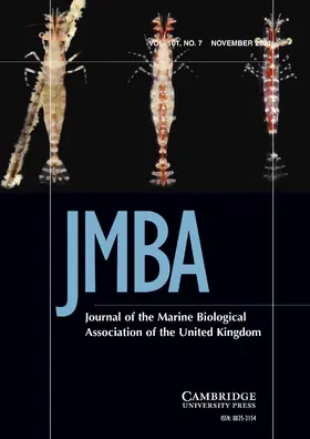 Journal of the Marine Biological Association of the United Kingdom | Cambridge University Press | Zeitschrift | sack.de