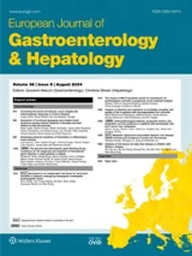 European Journal of Gastroenterology & Hepatology | Lippincott | Zeitschrift | sack.de