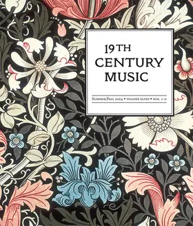  19th-Century Music | Zeitschrift |  Sack Fachmedien