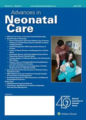 Advances in Neonatal Care | Lippincott | Zeitschrift | sack.de