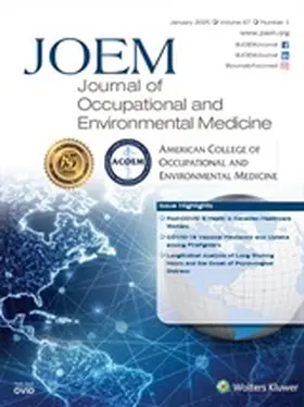  Journal of Occupational and Environmental Medicine | Zeitschrift |  Sack Fachmedien