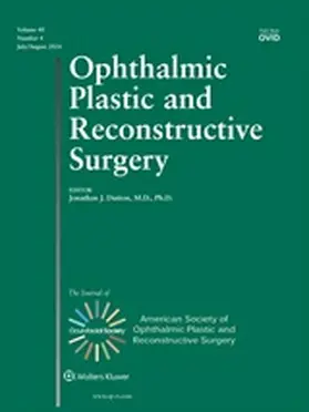  Ophthalmic Plastic & Reconstructive Surgery | Zeitschrift |  Sack Fachmedien