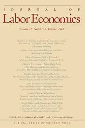  Journal of Labor Economics | Zeitschrift |  Sack Fachmedien