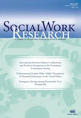  Social Work Research | Zeitschrift |  Sack Fachmedien