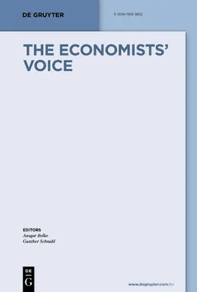  The Economists' Voice | Zeitschrift |  Sack Fachmedien