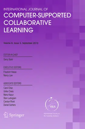 Editor-in-Chief: Sten R. Ludvigsen |  International Journal of Computer-Supported Collaborative Learning | Zeitschrift |  Sack Fachmedien