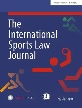  The International Sports Law Journal | Zeitschrift |  Sack Fachmedien