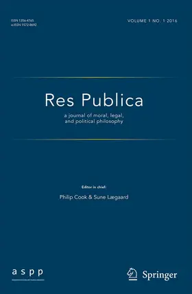 Res Publica | Springer | Zeitschrift | sack.de