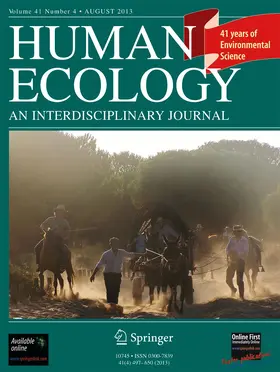 Editor: Daniel G. Bates |  Human Ecology | Zeitschrift |  Sack Fachmedien