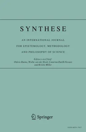 Editors-in-Chief: O. Bueno / C. Dutilh Novaes / W. van der Hoek |  Synthese | Zeitschrift |  Sack Fachmedien