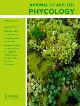 Journal of Applied Phycology | Springer | Zeitschrift | sack.de