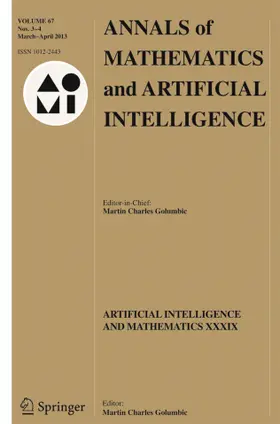 Annals of Mathematics and Artificial Intelligence | Springer | Zeitschrift | sack.de