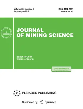 Journal of Mining Science | Pleiades Publishing | Zeitschrift | sack.de