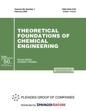 Theoretical Foundations of Chemical Engineering | Pleiades Publishing | Zeitschrift | sack.de