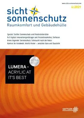 sicht + sonnenschutz | Holzmann Medien | Zeitschrift | sack.de