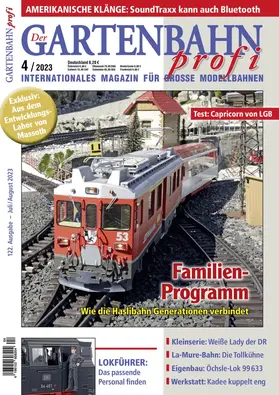  Der Gartenbahn-Profi | Zeitschrift |  Sack Fachmedien